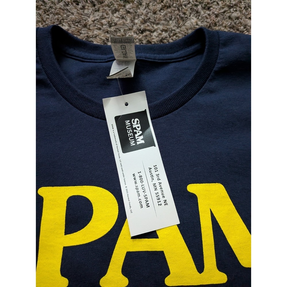 SPAM Canned Lunch Meat Logo T Shirt Spam Museum Minnesota Ladies Medium NWT - Picture 4 of 8